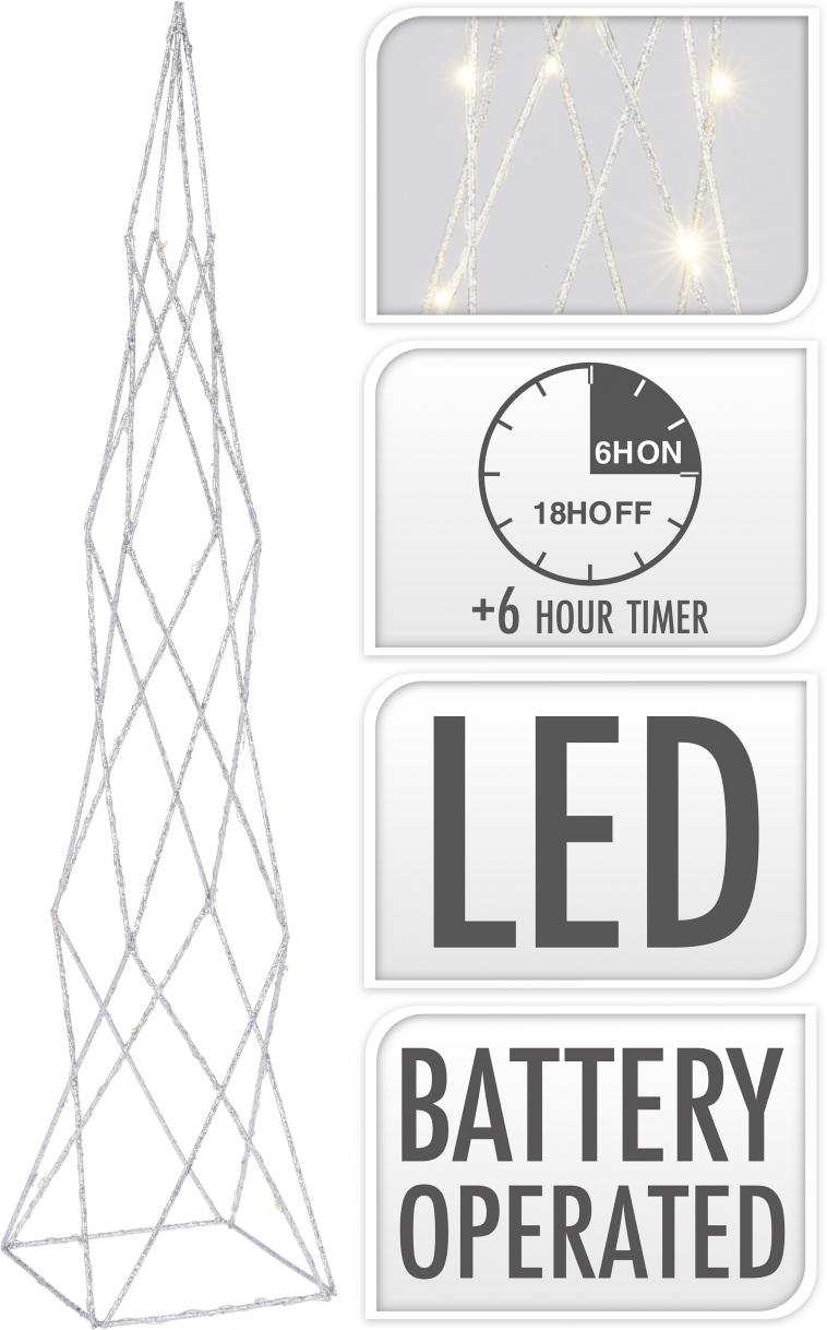 LED basic guirl fixe p/ext cabl noir-minut 8h-5F control cable demarrage3m dist prem-dern ampoule36m longueur totale39m distance entre ampoules 7.5cm - photo 6
