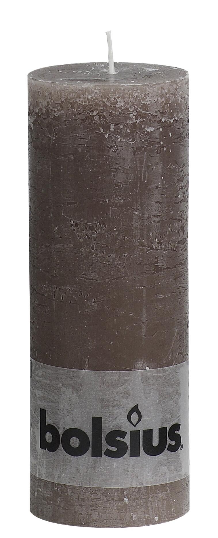 Bougie cylindre rustique Fading métallique or 130/68 - photo 7