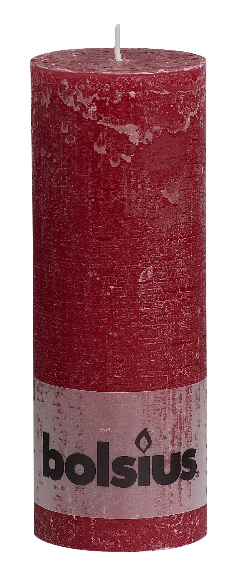 Bougie cylindre rustique Fading métallique champagne 130/68 - photo 7