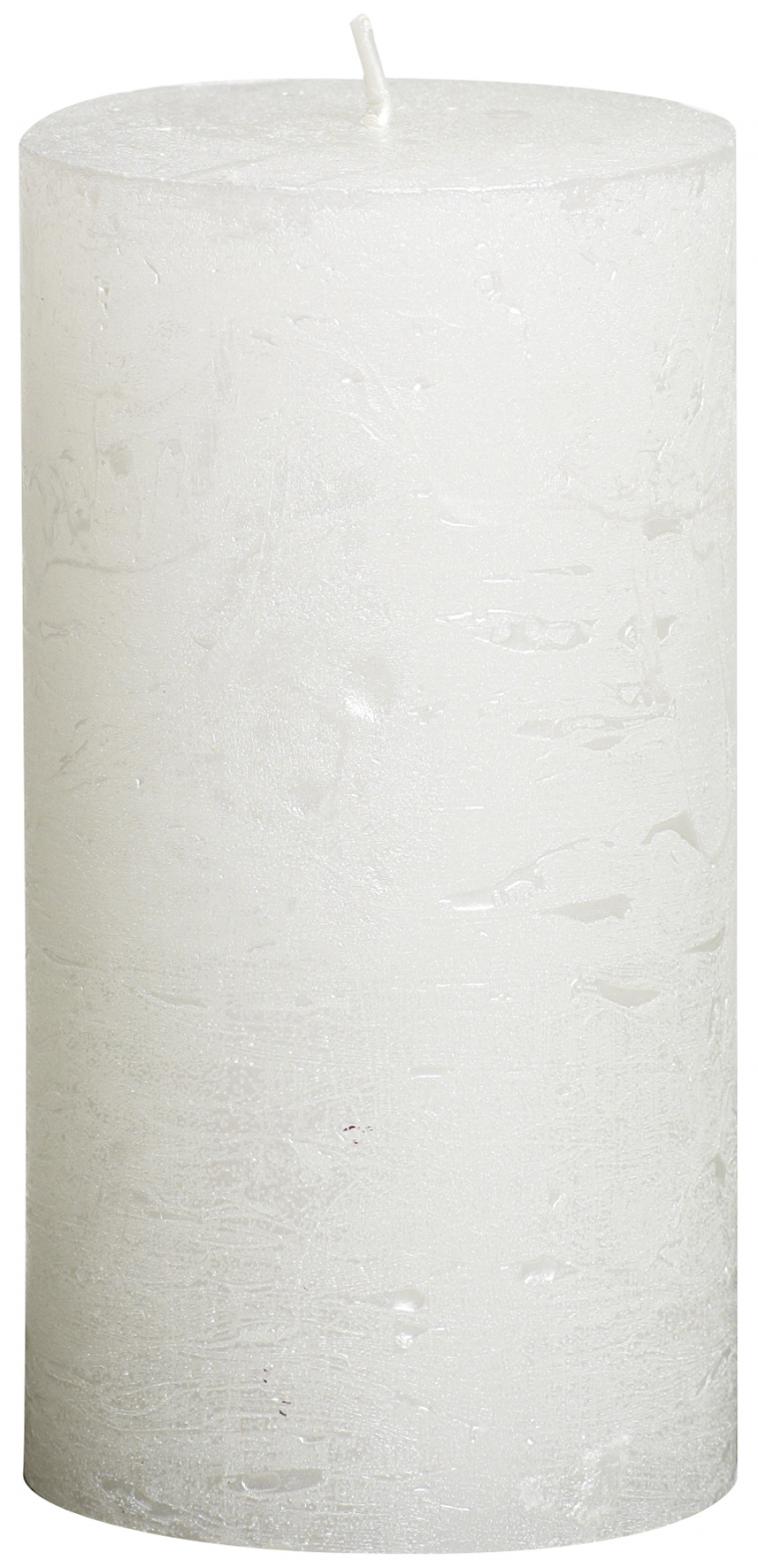 Bougie cylindre rustique Fading métallique champagne 80/68 - photo 8